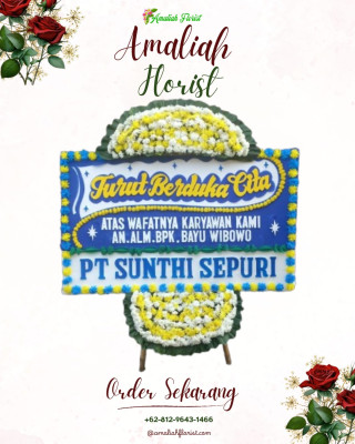 Papan Bunga Duka di Sungai Laur